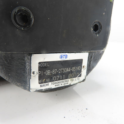Nachi PI-0B-87-2TS0A4-8519D Hydraulic Pump W/ (2)SA-G01-C5-D2-31 Valves