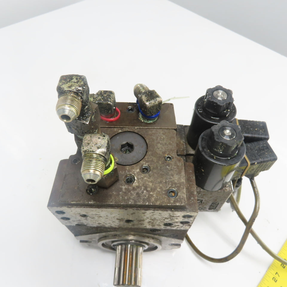 Nachi PI-0B-87-2TS0A4-8519D Hydraulic Pump W/ (2)SA-G01-C5-D2-31 Valves