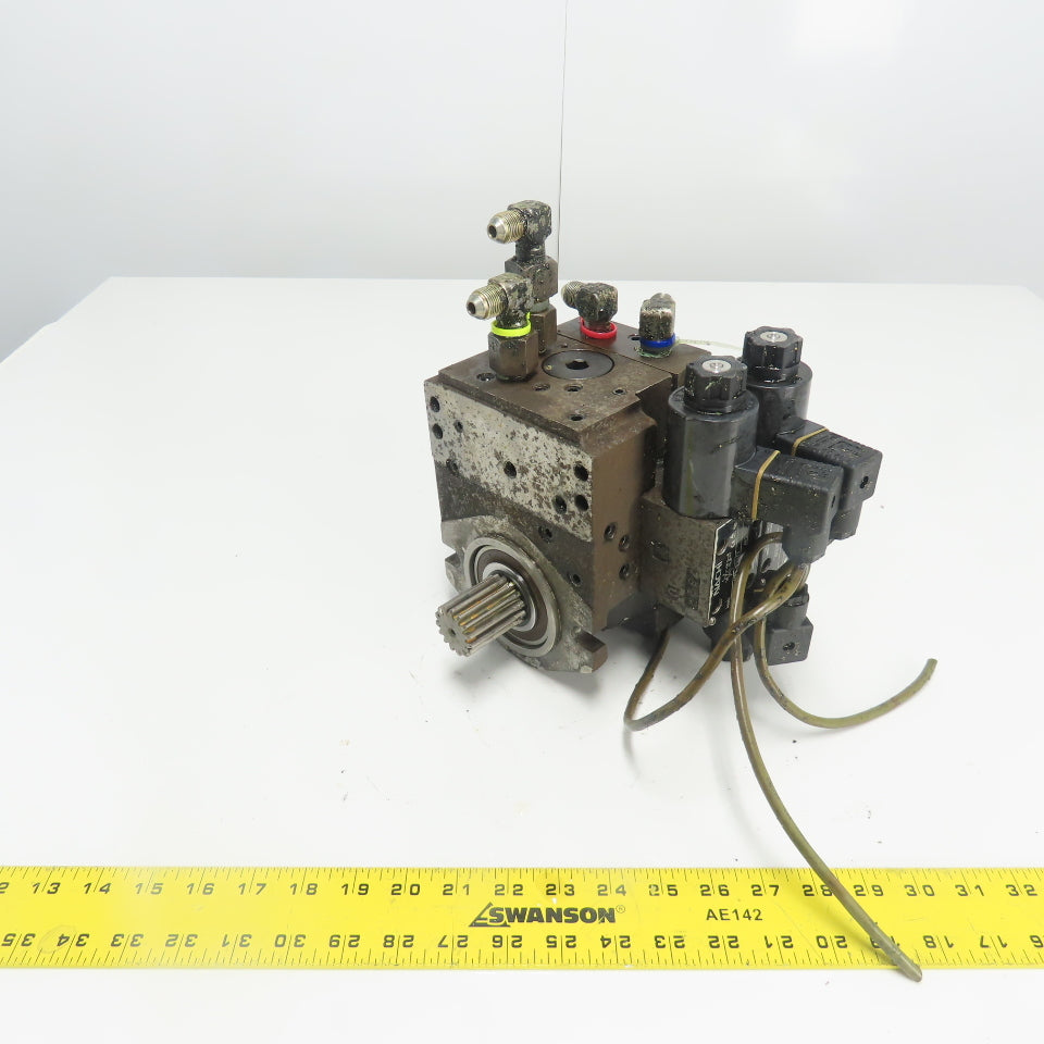 Nachi PI-0B-87-2TS0A4-8519D Hydraulic Pump W/ (2)SA-G01-C5-D2-31 Valves