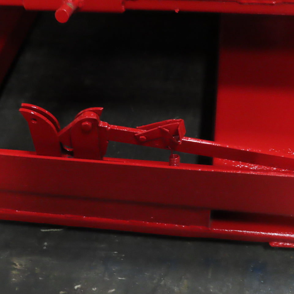1 Cu Yd Self Dumping Trash Scrap Chip Hopper 51" x 57" x 24" ID