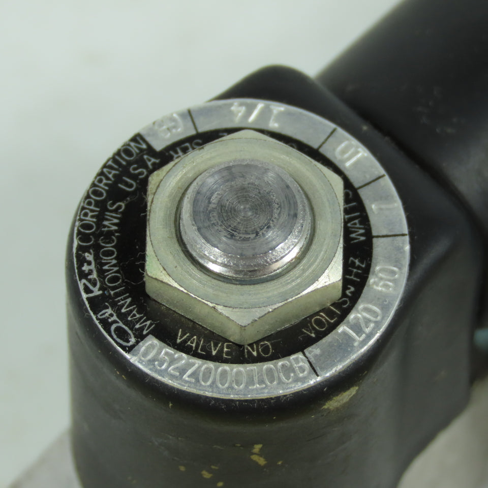 Oil Rite 052Z00010CB 1/4" Solenoid Valve 120V Coil 10PSI