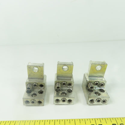 RA8604802 6-Hole Lug 30mm x 40mm 12-2 Str Cu Lot Of 3