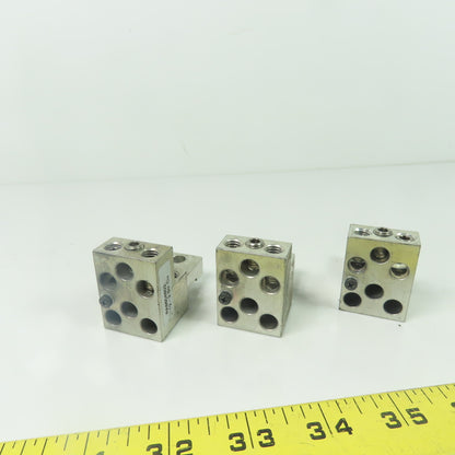 RA8604802 6-Hole Lug 30mm x 40mm 12-2 Str Cu Lot Of 3