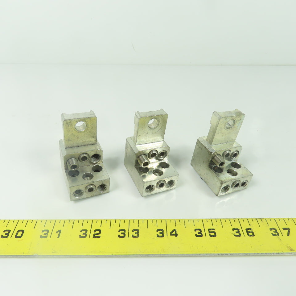 RA8604802 6-Hole Lug 30mm x 40mm 12-2 Str Cu Lot Of 3