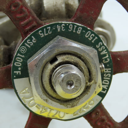 Ladish 0701-187 Class 150 3/4" Stainless Steel Gate Valve 275PSI