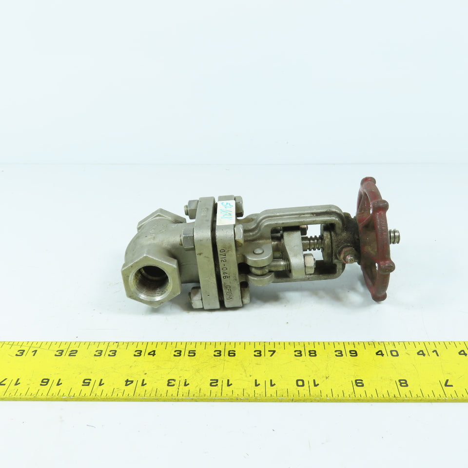 Ladish 0701-187 Class 150 3/4" Stainless Steel Gate Valve 275PSI