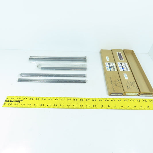 Ultra Carbon Graphite Rods Ultra "F" Purity 12" & 9" Long x 3/16" & 1/2" Lot/9