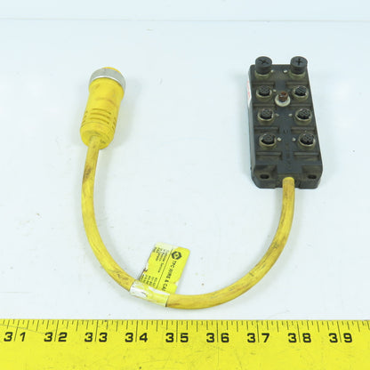TPC Wire & Cable 34018 8-Port Connection Distribution Box 12-Pin Cable