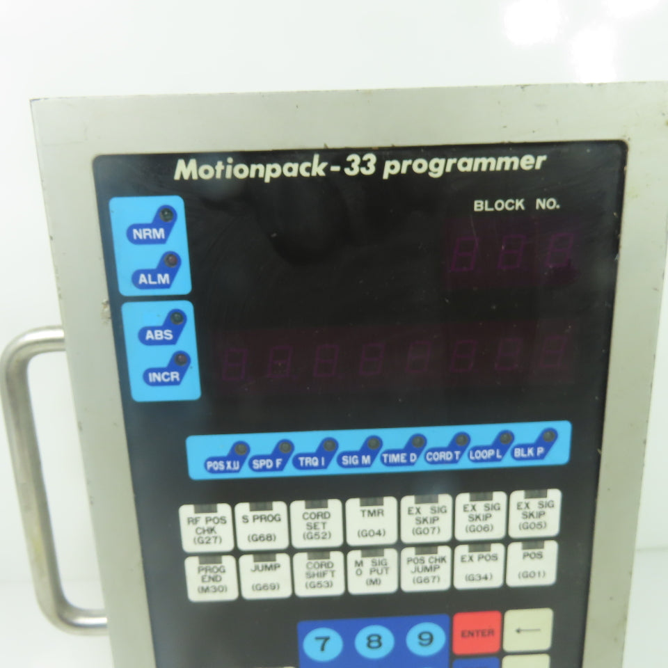 Yaskawa CMPF-PM33CE Motionpack 33 Programmer Teach Pendant 100V