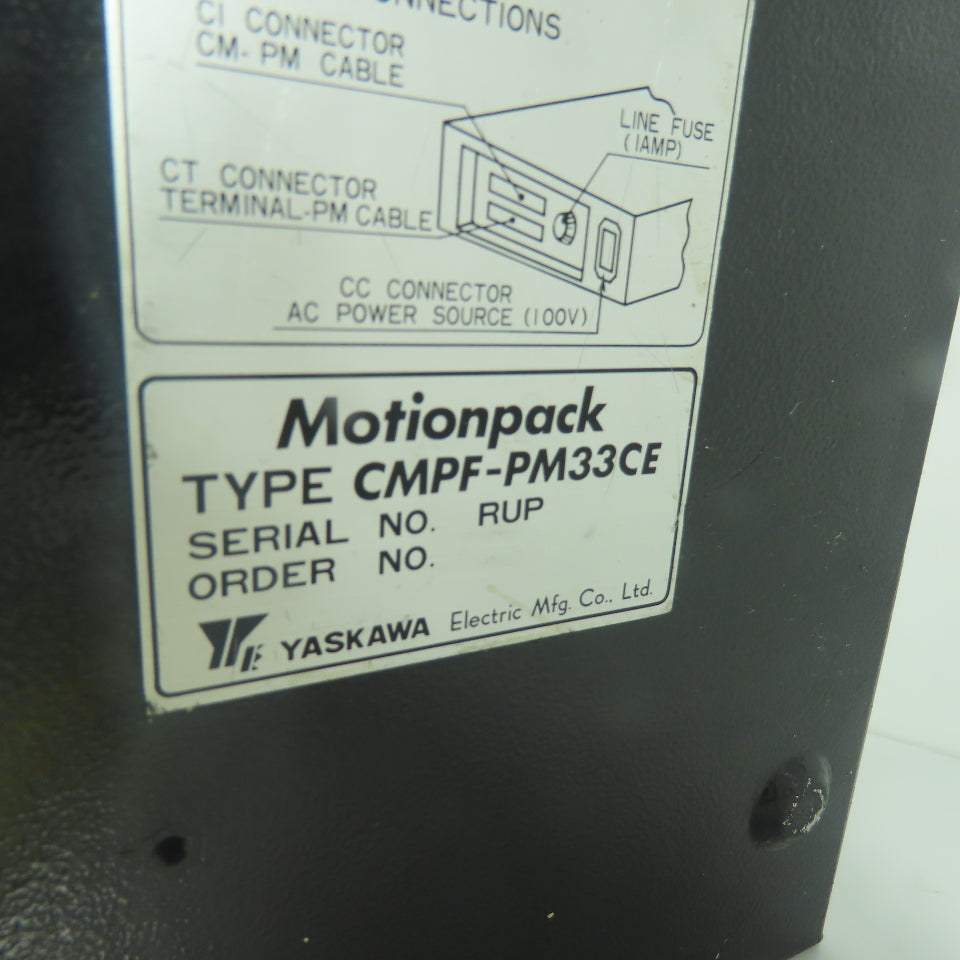 Yaskawa CMPF-PM33CE Motionpack 33 Programmer Teach Pendant 100V