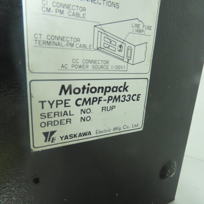 Yaskawa CMPF-PM33CE Motionpack 33 Programmer Teach Pendant 100V