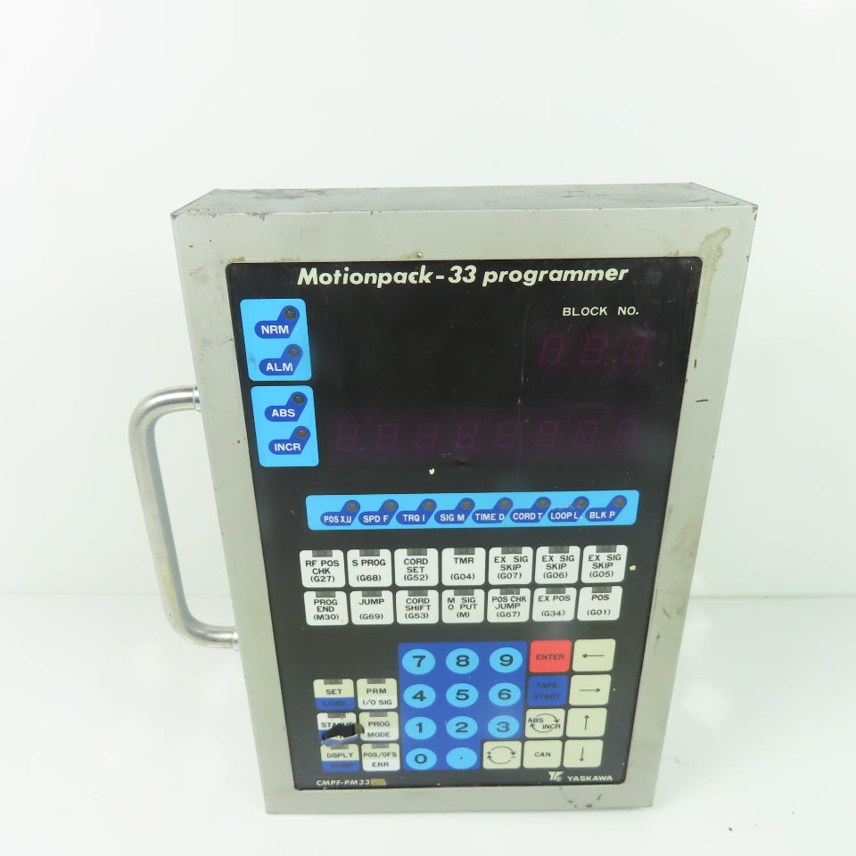Yaskawa CMPF-PM33CE Motionpack 33 Programmer Teach Pendant 100V