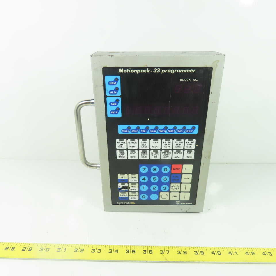 Yaskawa CMPF-PM33CE Motionpack 33 Programmer Teach Pendant 100V