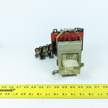Westinghouse 672B294G01 Type DS 30A 3-Pole Disconnect Switch 600VAC 7.5HP
