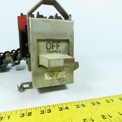 Westinghouse 672B294G01 Type DS 30A 3-Pole Disconnect Switch 600VAC 7.5HP