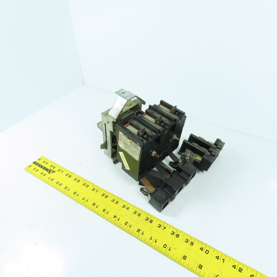 Westinghouse 672B294G01 Type DS 30A 3-Pole Disconnect Switch 600VAC 7.5HP