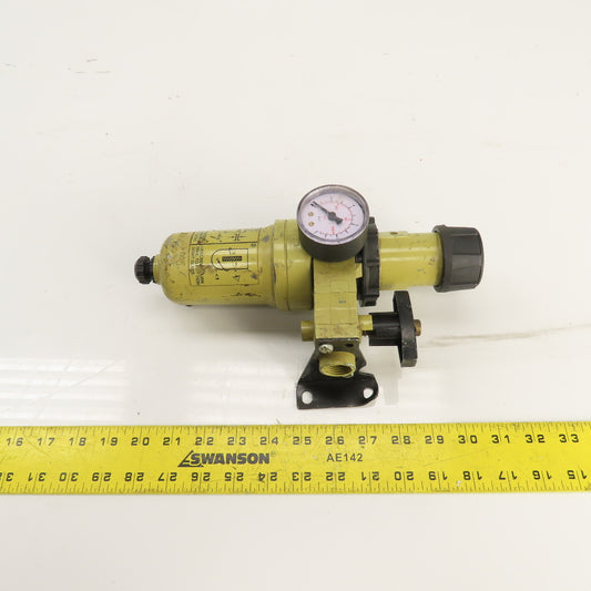 Norgren Olympian IMI Filter Regulator & Shutoff 10 Bar 1/2" NPT