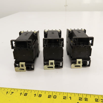 Telemecanique CA3 DN40 Contactor Relay 600VAC Max 24VDC Coil Lot Of 3
