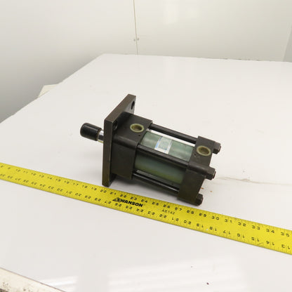 Yuken CJT70-FA80C28N-BNB Double Acting Hydraulic Cylinder 80mm Bore 28mm Stroke
