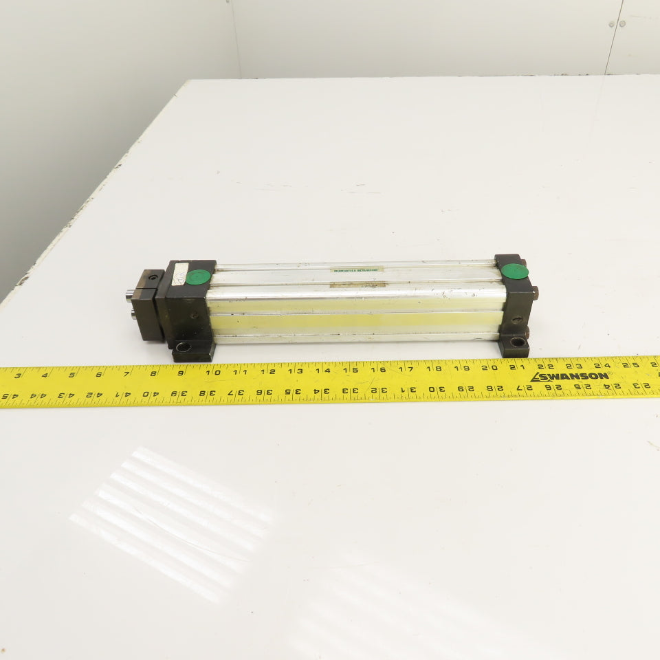 Numatics S2FL-09I1D-CAA0 Twin Rod Pneumatic Cylinder 2" Bore 9-1/2" Stroke