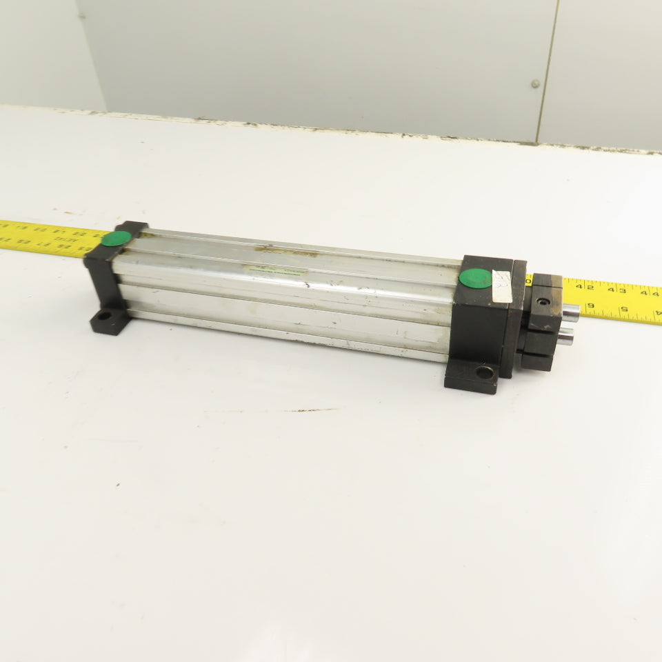 Numatics S2FL-09I1D-CAA0 Twin Rod Pneumatic Cylinder 2" Bore 9-1/2" Stroke