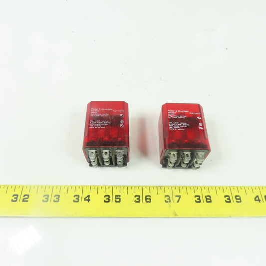 Potter & Brumfield KU-4612 Power Relay 24VDC 10A 120/240VAC Lot Of 2