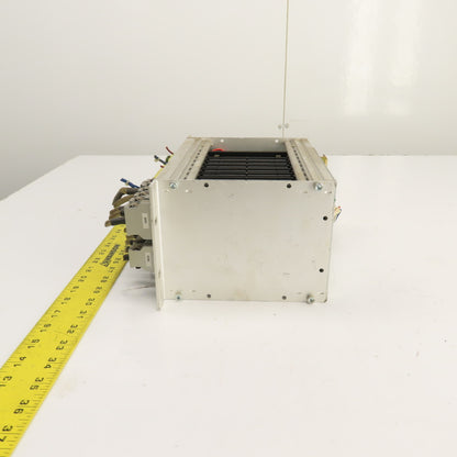 Fuji 10-Slot PLC Base Chassis W/ 6 I/O, FCS4 CPU, & FCS4 2SRV, FCS4 PWR