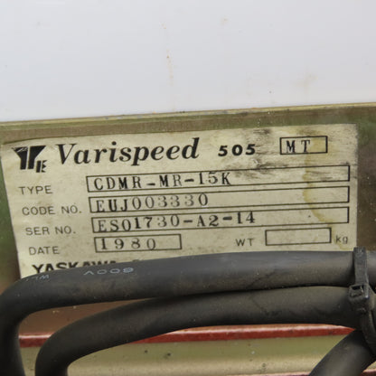 Yaskawa CDMR-MR-15K Varispeed 505 DC Spindle Drive Unit