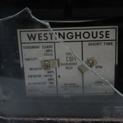Westinghouse 1273473 C0H Overcurrent Relay 2-6A SPST