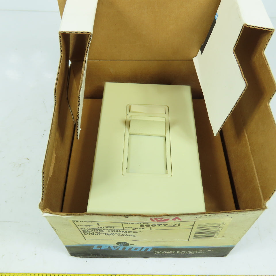 Leviton 86677-71 277VAC Fluorescent Slide Dimmer For 4-20 Rapid Start 40W Lamps