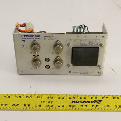 Power-One HD28-4-A 28VDC 4A DC Power Supply 100-240VAC Input