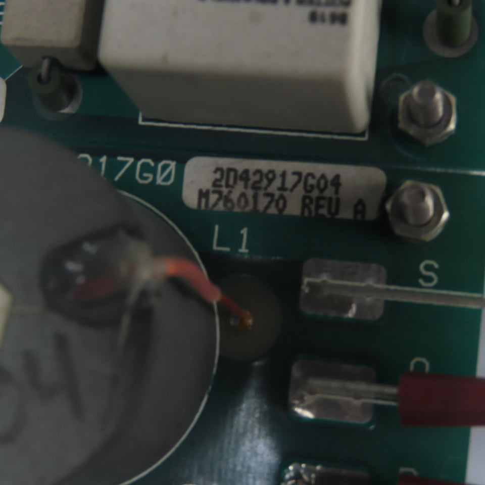 Westinghouse 2D42917G04 Printed Circuit Control Board Power Supply 2D42917G03
