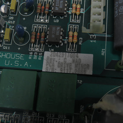 Westinghouse 2D42917G04 Printed Circuit Control Board Power Supply