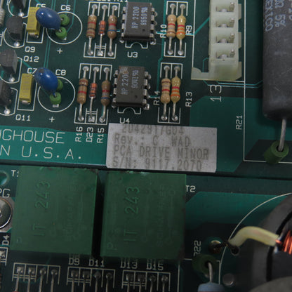 Westinghouse 2D42917G04 Printed Circuit Control Board Power Supply