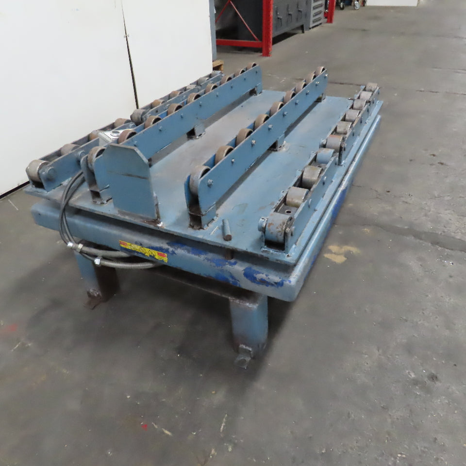 1 Ton* 56" x 40" Rotating Turn Table Scissor Lift Table 115-230V 1Ph 36" Lift
