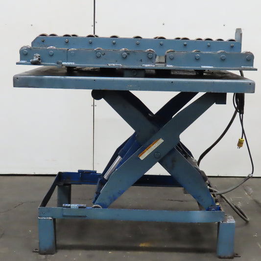 1 Ton* 56" x 40" Rotating Turn Table Scissor Lift Table 115-230V 1Ph 36" Lift