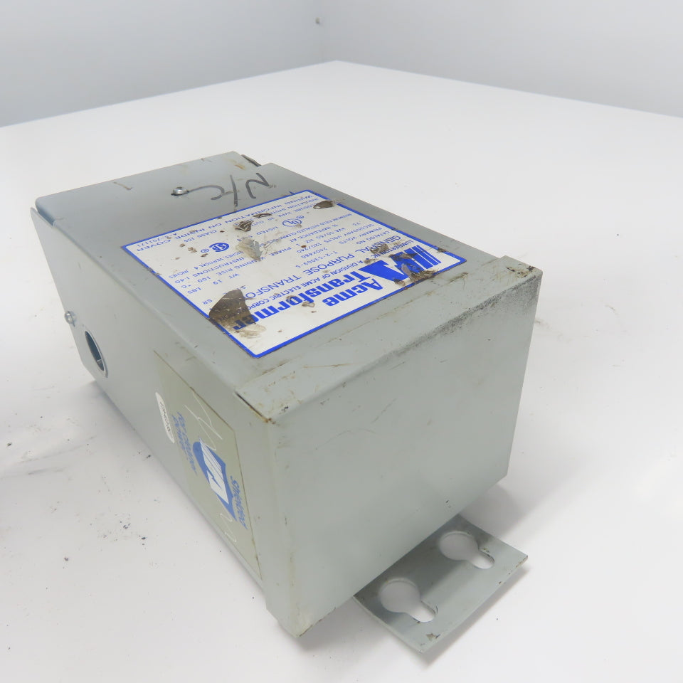 Acme T-2-53009-S .75kVA Transformer 240x480V Pri 120/240V Sec 1Ph