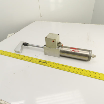 Bimba BFLM-706-DW Double Acting Stainless Rod Lock Air Cylinder 3" Bore 6"Stroke