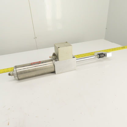Bimba BFLM-706-DW Double Acting Stainless Rod Lock Air Cylinder 3" Bore 6"Stroke