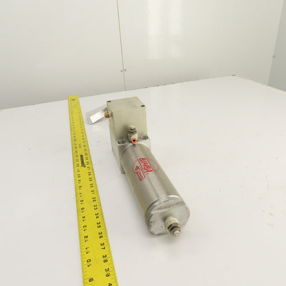 Bimba BFLM-706-DW Double Acting Stainless Rod Lock Air Cylinder 3" Bore 6"Stroke