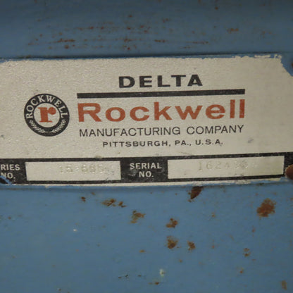 Delta Rockwell 15-665 15" Bench Top Drill Press 110V 1Ph