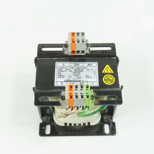 LCE LCPAC-TBSW-100200 200VA Control Transformer Pri 230/460V Sec 110/220 1PH