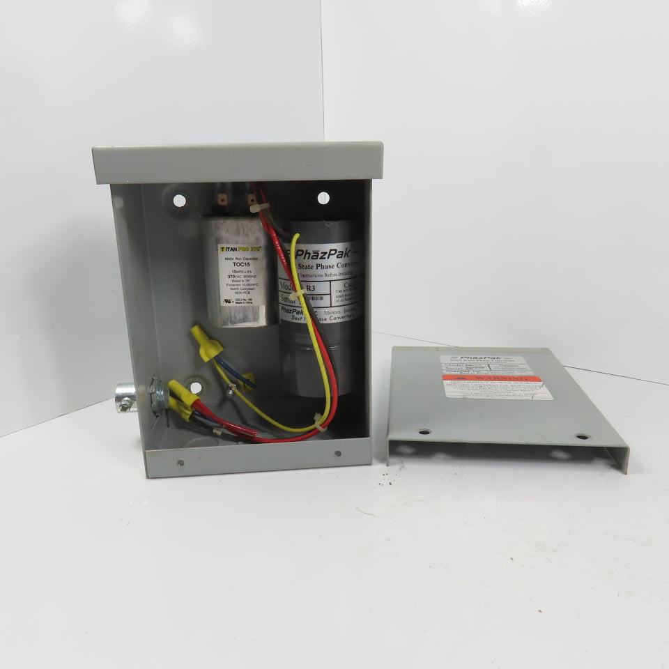 PhazPak PR-1/2 Solid State Phase Converter 1/2HP 230V 1PH / 3PH