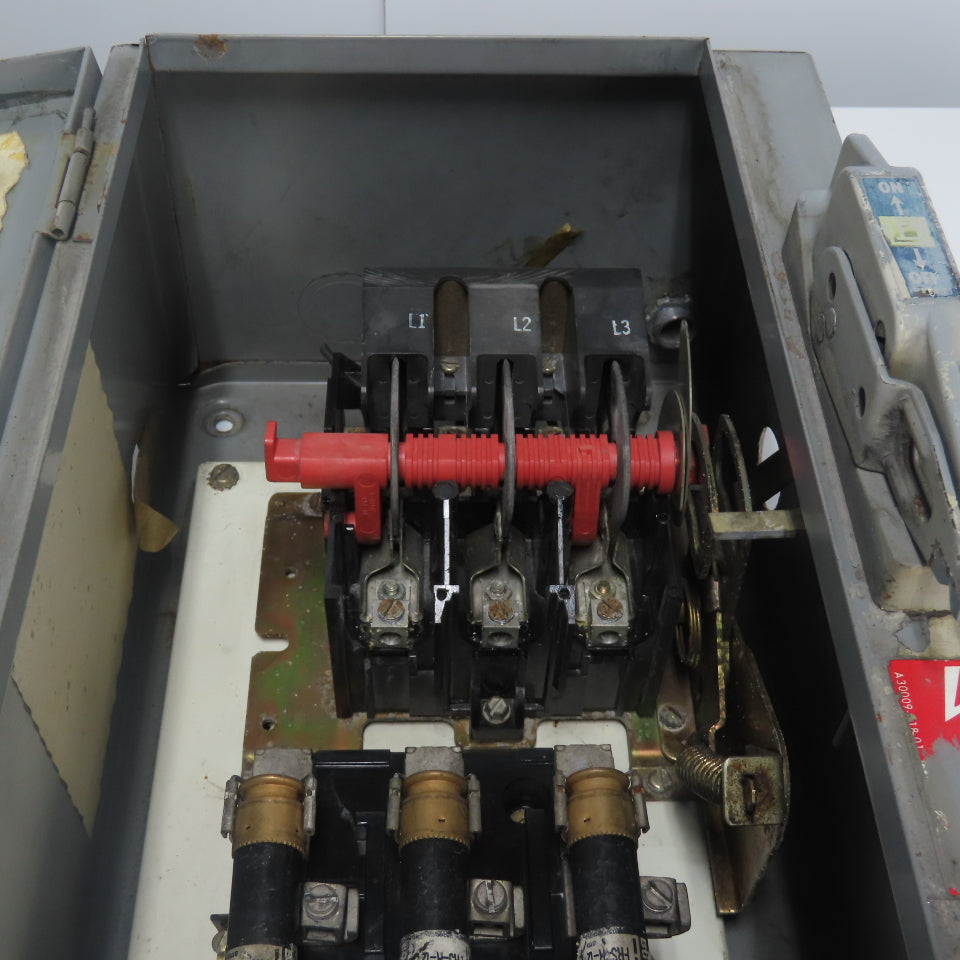 Square D SDG 16 Ser C 60A Fused Combination Starter Disconnect 600V