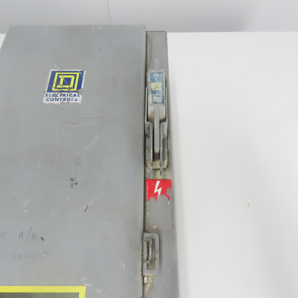 Square D SDG 16 Ser C 60A Fused Combination Starter Disconnect 600V