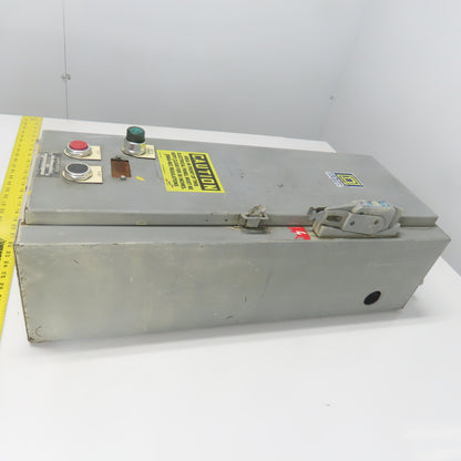 Square D SDG 16 Ser C 60A Fused Combination Starter Disconnect 600V