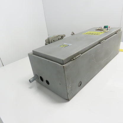 Square D SDG 16 Ser C 60A Fused Combination Starter Disconnect 600V