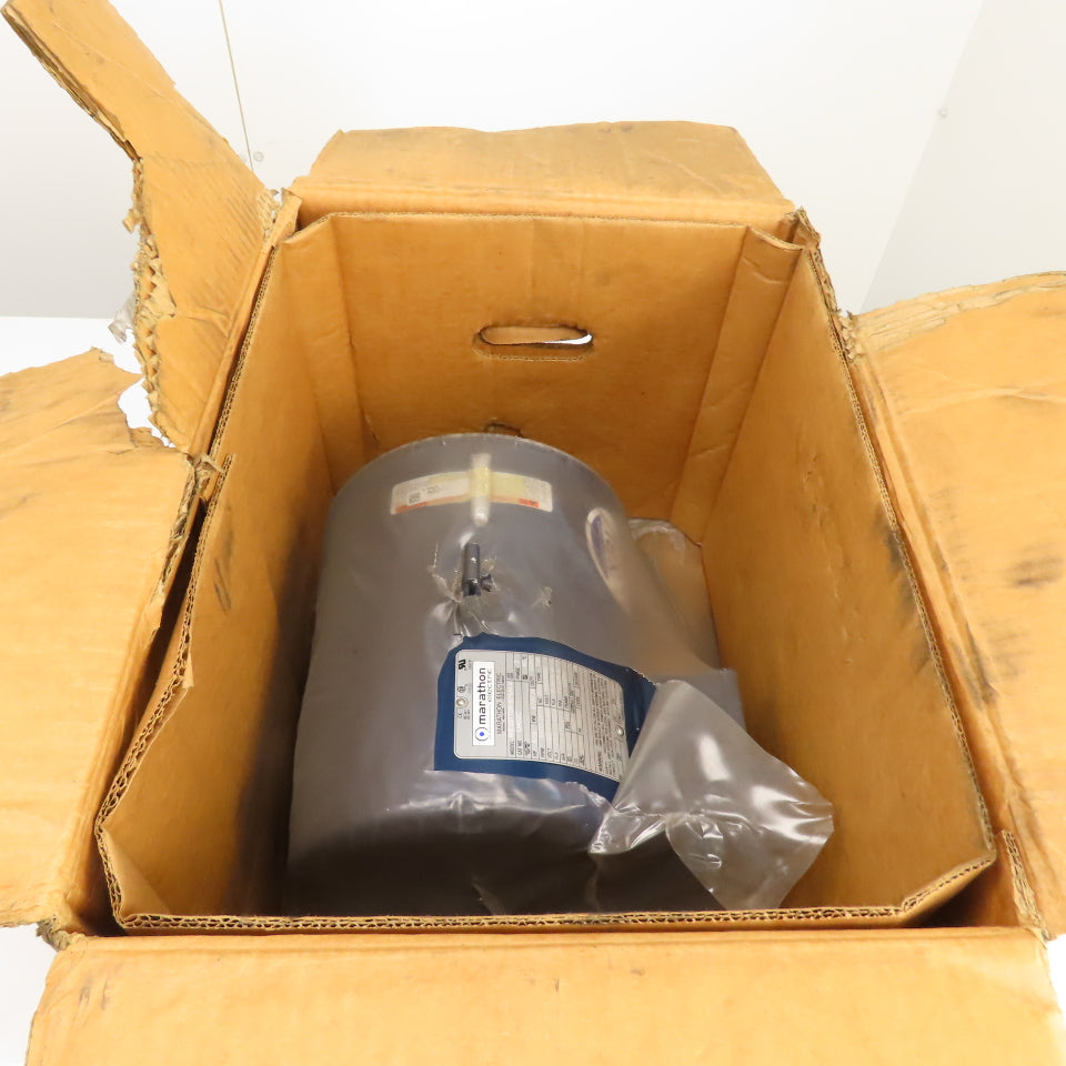 Marathon U402C 5HP AC Electric Motor 208-230/460V 3PH 3500RPM 182TC NEW