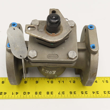 Durco DT46105A-M 1-1/2" #150 CF8M Stainless Steel Plug Valve