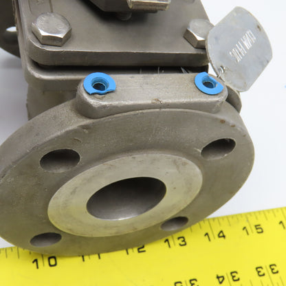 Durco DT46105A-M 1-1/2" #150 CF8M Stainless Steel Plug Valve